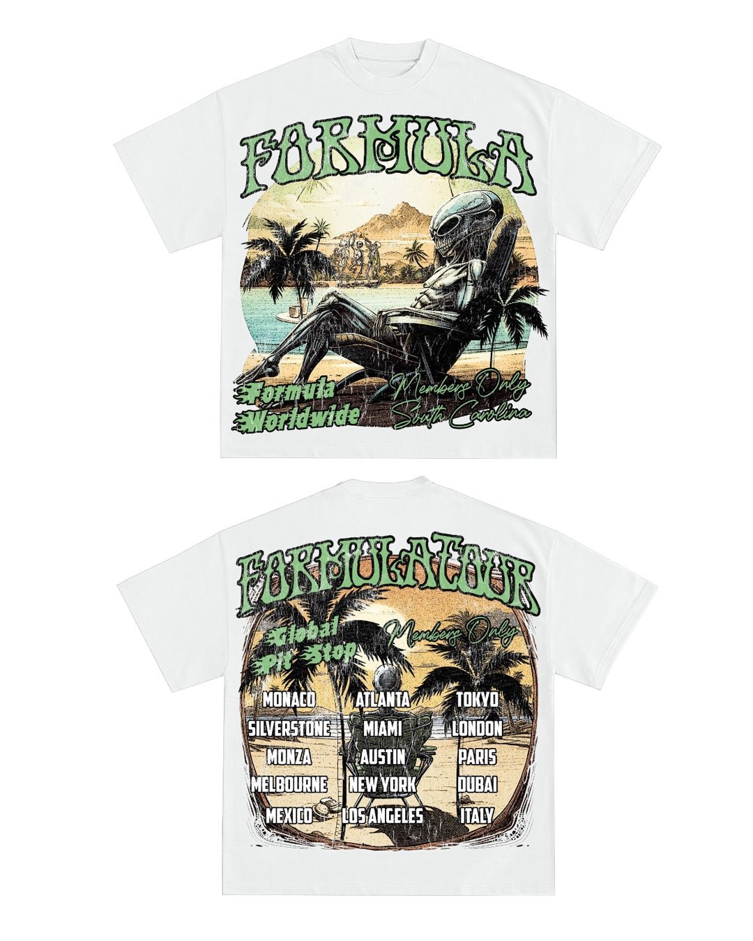 Formula Apparel Tour "Members Only" Graphic Tee